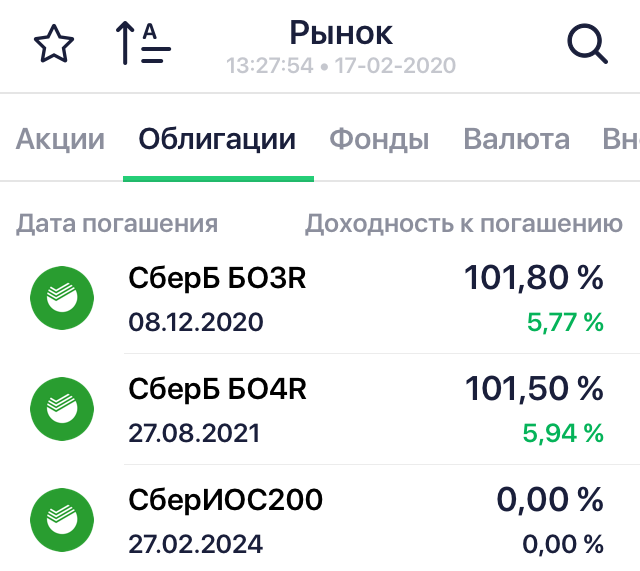 Часть списка.