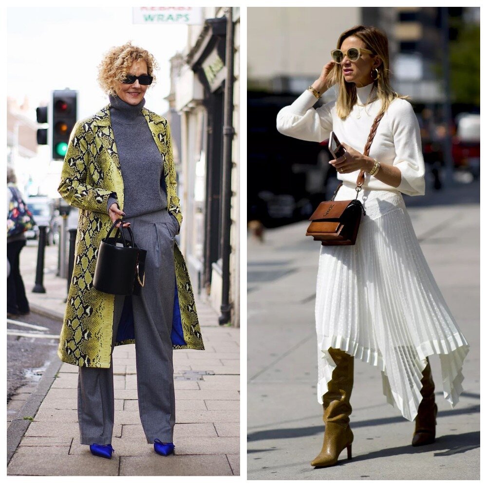 Если женщина умеет правильно подбирать одежду, она прекрасна в любом возрасте! 