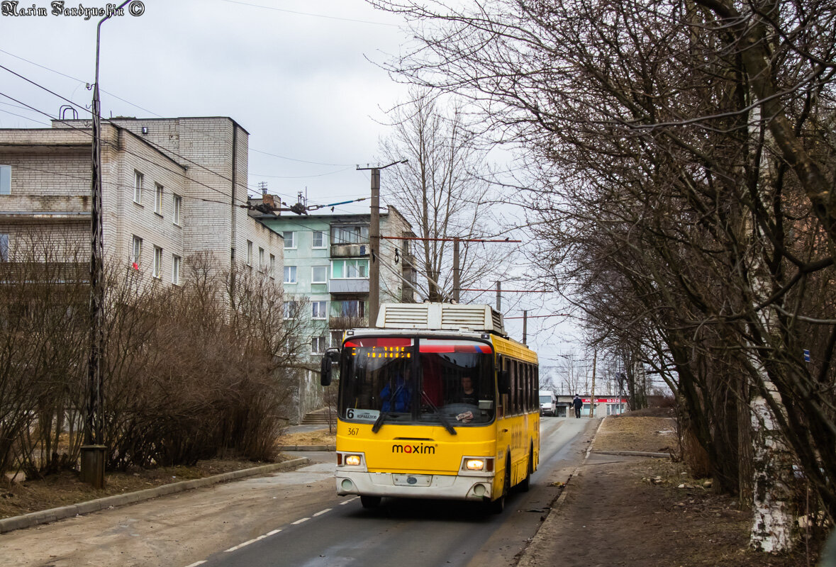 Троллейбус  ЛиАЗ-5280 на маршруте 6 в Петрозаводске. Фото: Максим Фандюшин