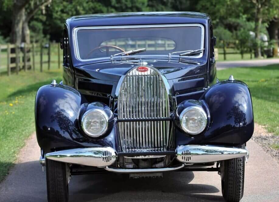 Bugatti Type 57 вид спереди