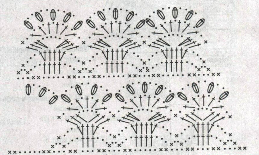 Узор лилии схема. Узор Лилия крючком. Узор Лилия крючком схема. Узор лилии крючком схемы. Платье узором лилии крючком.