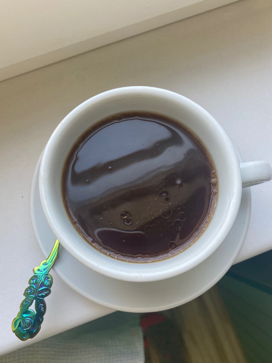 Вот так выглядит масло в кофе