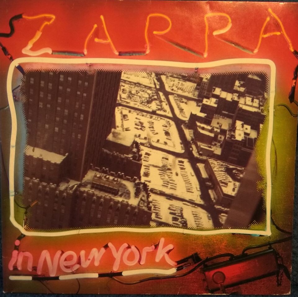 Обложка пластинки Zappa In New York