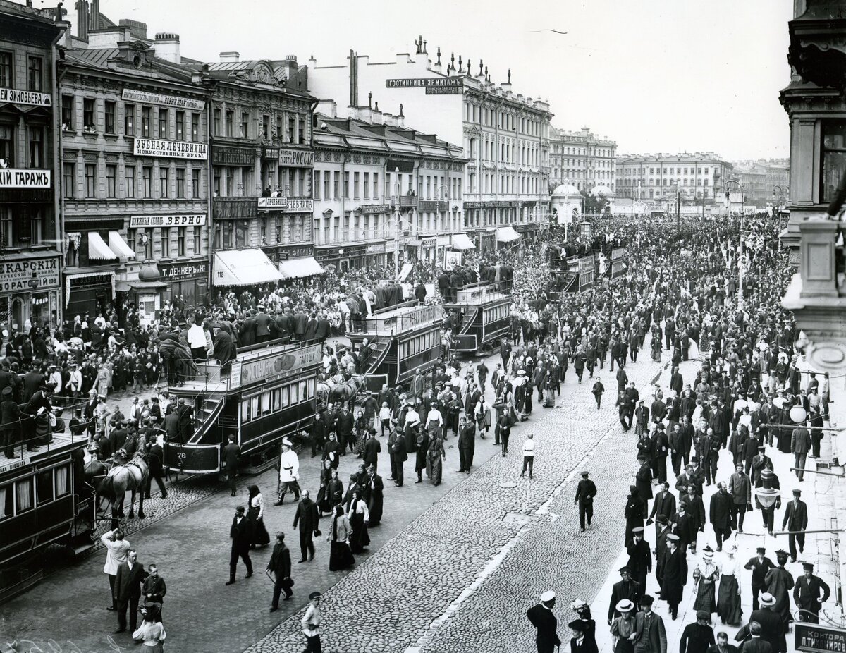 Булла Карл Карлович. Невский проспект 1907 год.