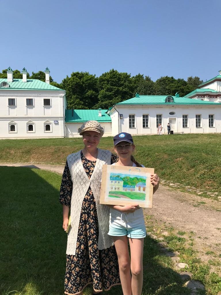 Пылаева Анна Владимировна с ученицей (фото автора канала)