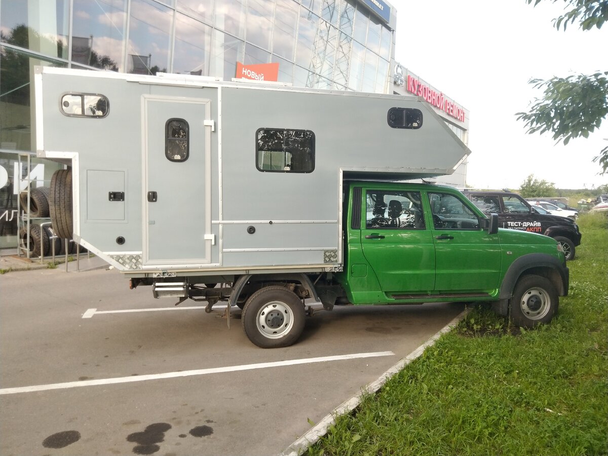 Автодом на базе уаз патриот цена фото