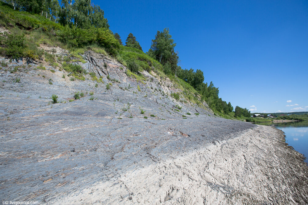 Синий утёс на реке Томь. Томская область (ещё 3 фото)