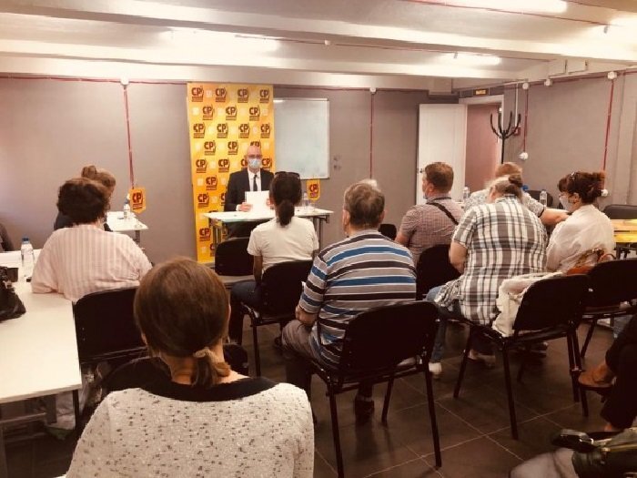 Конференция отделения «Справедливой России» в Ленобласти. Фото с сайта lenoblast.spravedlivo.ru 