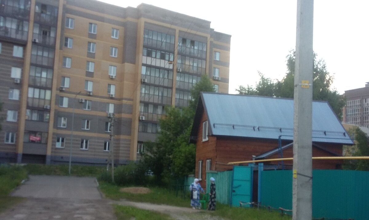 Встретились старина и  21-й век 