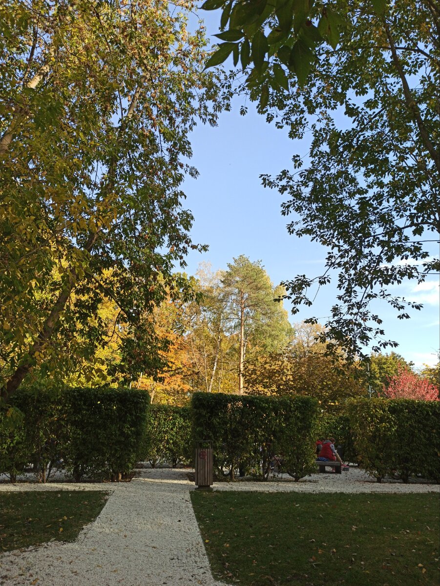 Вход в зелёный лабиринт 