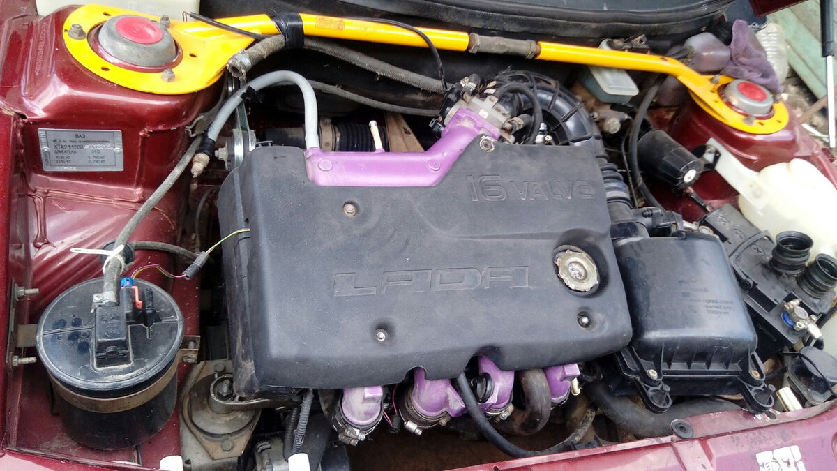 Двигатель на момент покупки.