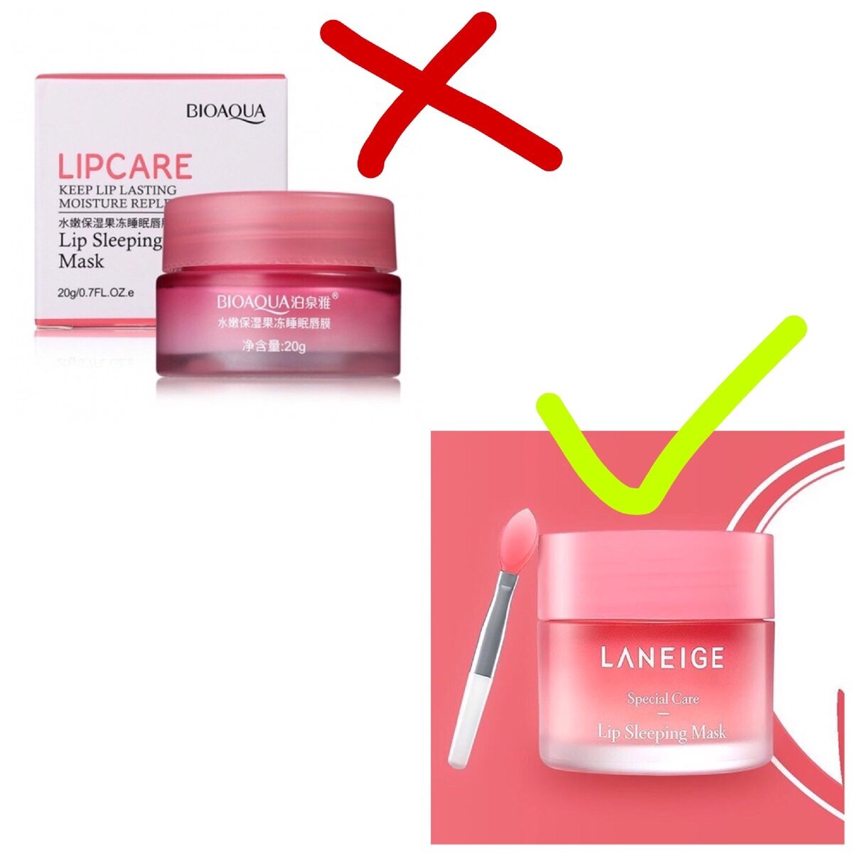 Корейская маска для губ Laneige оригинал