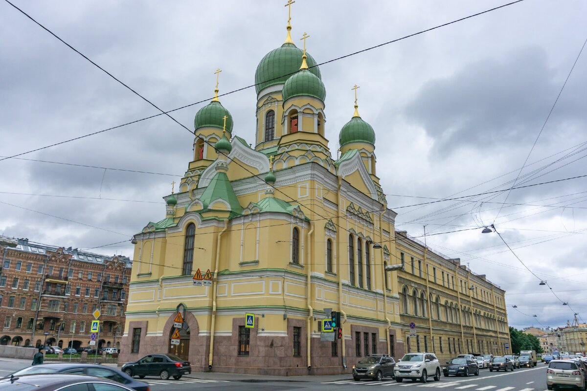 Пеший маршрут прогулки по Петербургу вдоль канала Грибоедова. Семимостье,  Лермонтов и 