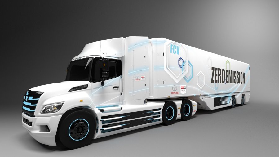 Hino Trucks представила Project Z и совместный с Toyota тягач без выбросов