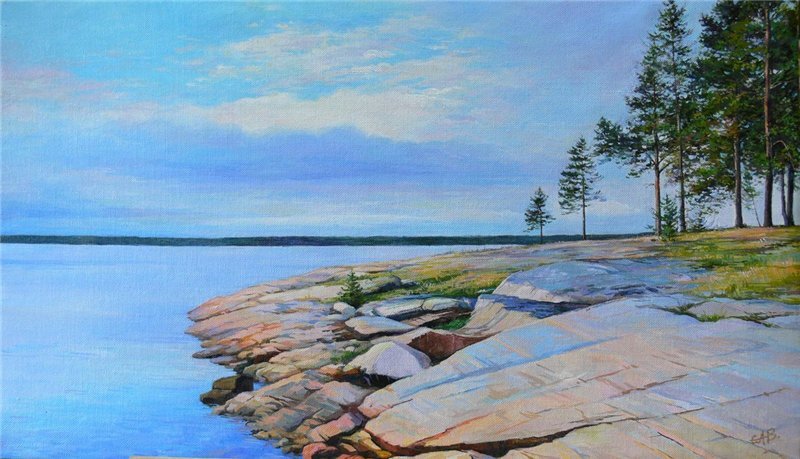 Тишина на Белом море.