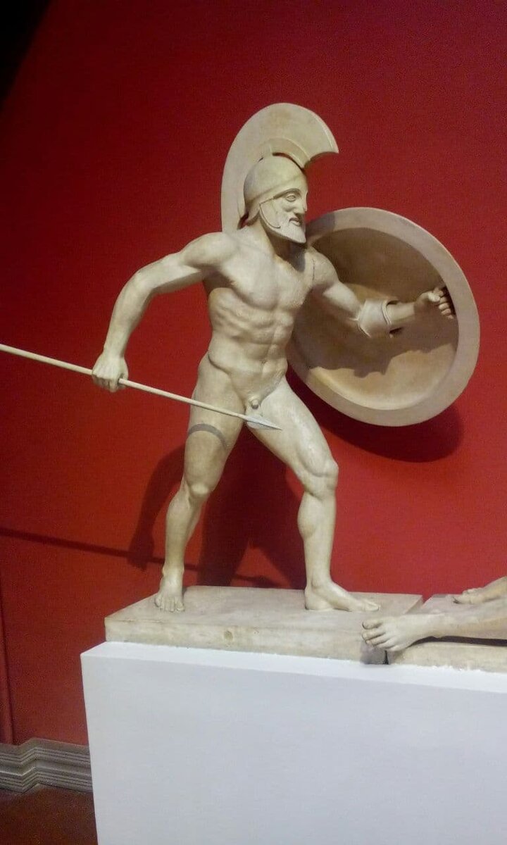 Древнегреческий воин.