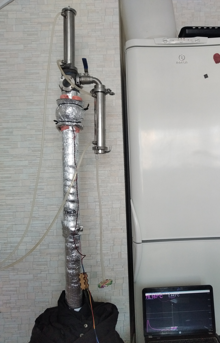 Колонна с утеплением