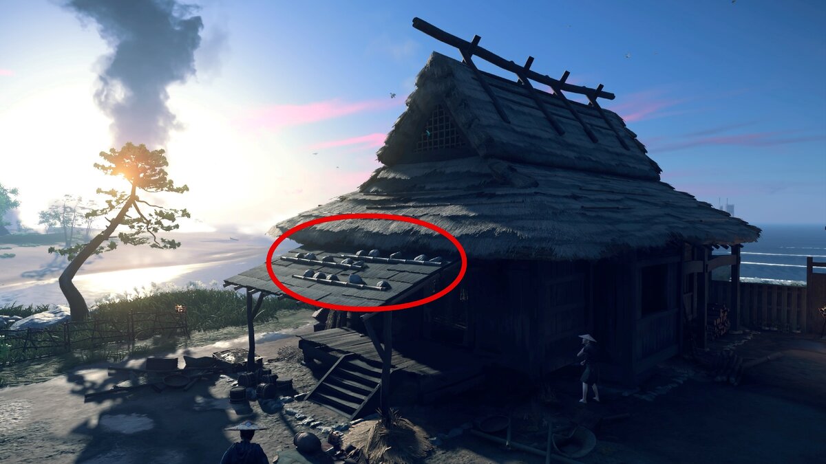 Скриншот из игры Ghost of Tsushima