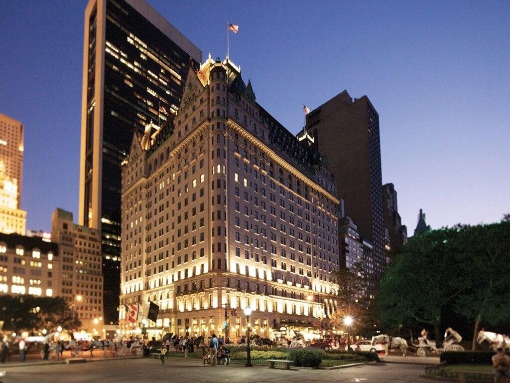 The Plaza Hotel.