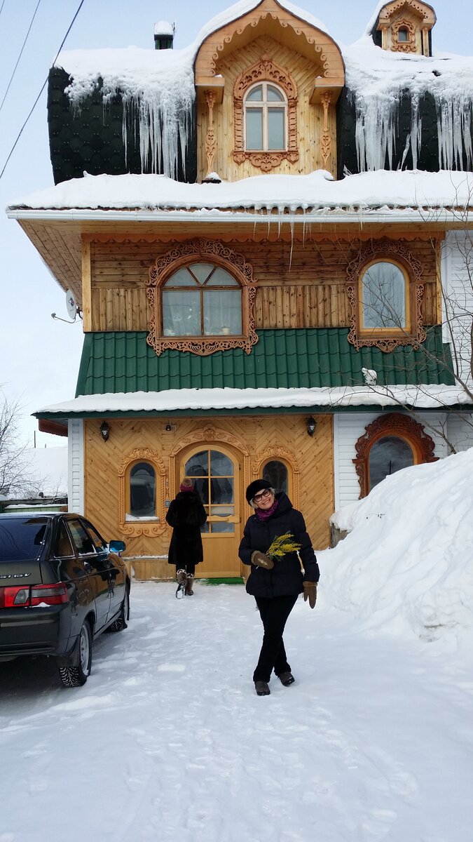 Наша гостиница в Салехарде.