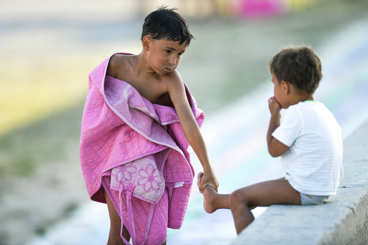 Дети на пляже  / Турпортал Крыма, Константин Крестьянинов