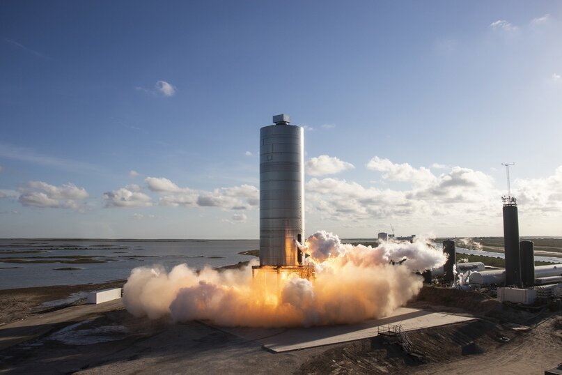 Starship SN5 | Hop | Official SpaceX Photos © Flickr files | Flickr.com
