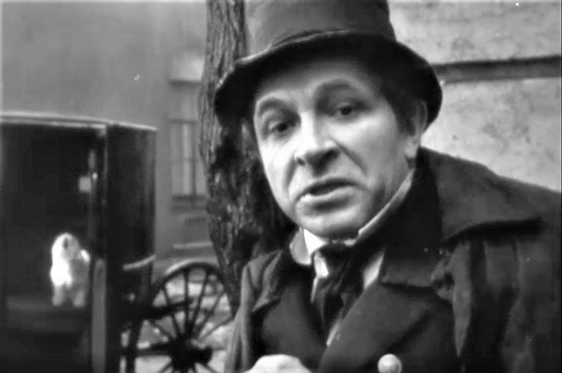 Кадр из телефильма "Записки сумасшедшего" (1968)