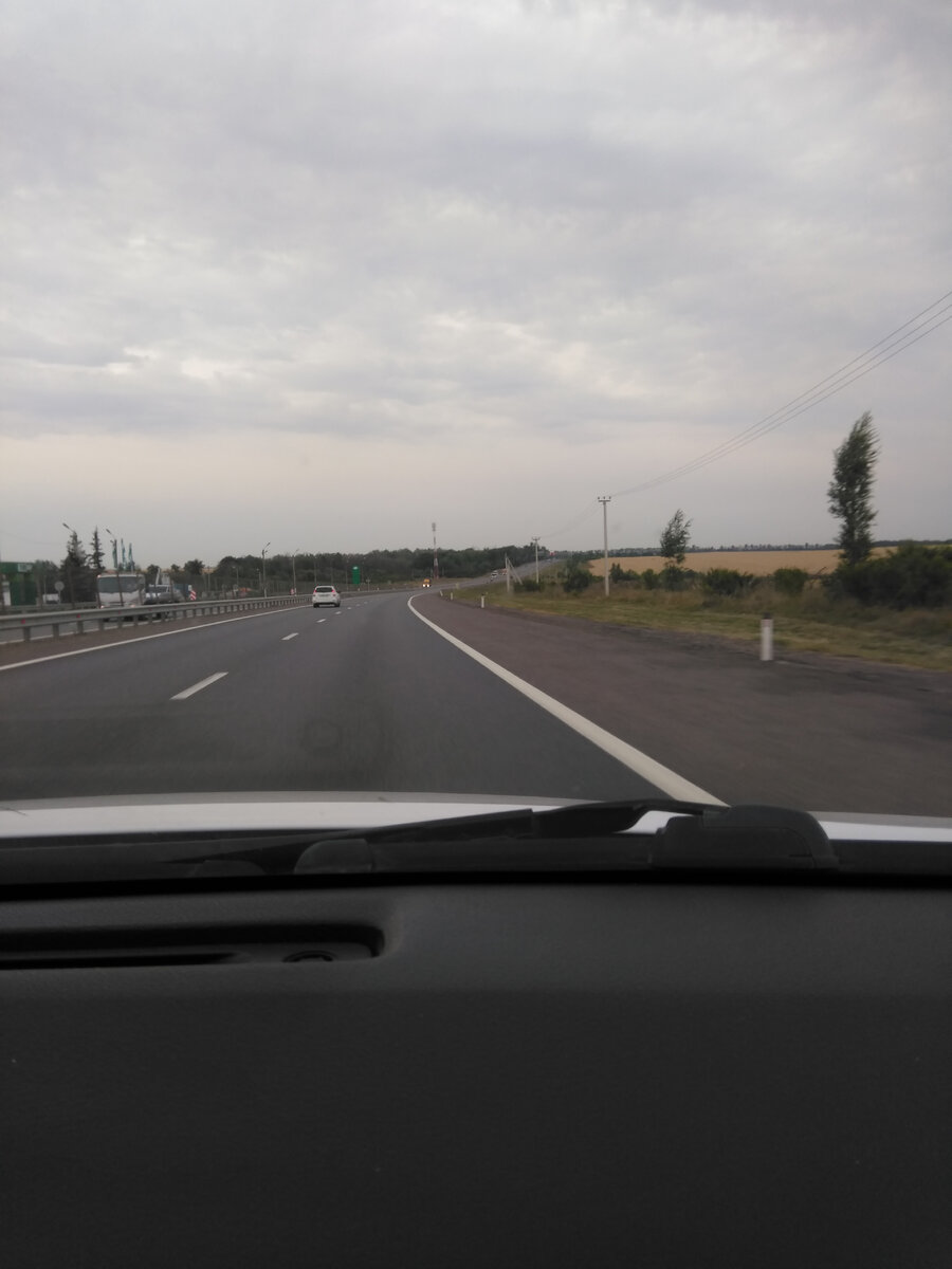 Всю дорогу было пасмурно