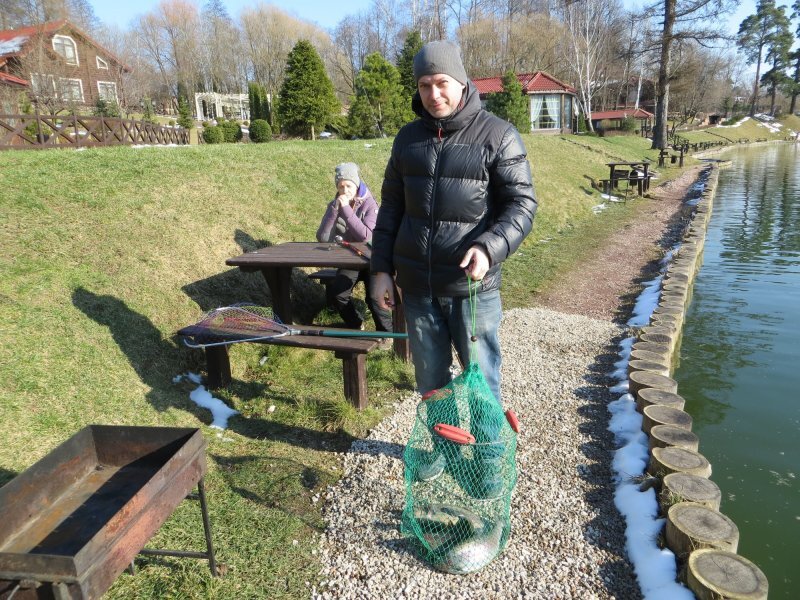 Рыбалка в Завидное весной 2020 г.