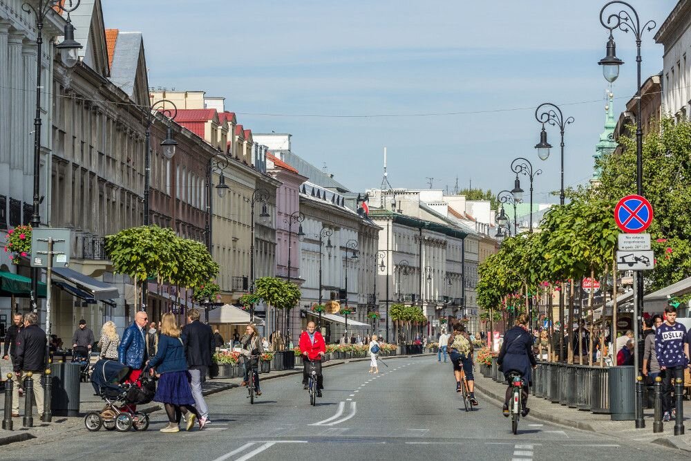 Варшава фото города и улиц