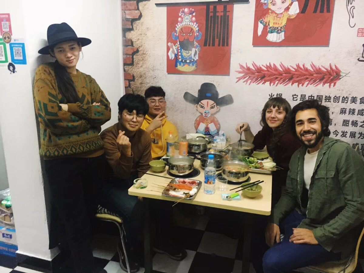 Я и китайские друзья