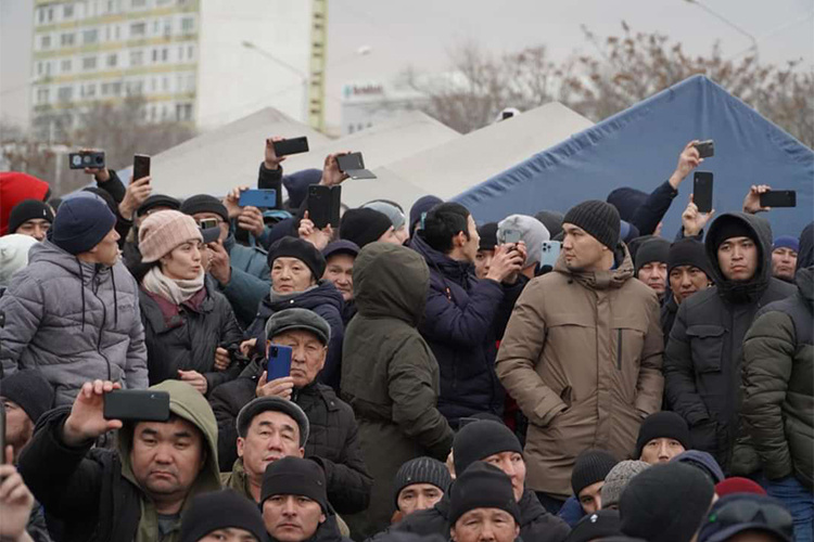 Волнения охватили весь КазахстанФото: © Xinhua/www.globallookpress.com