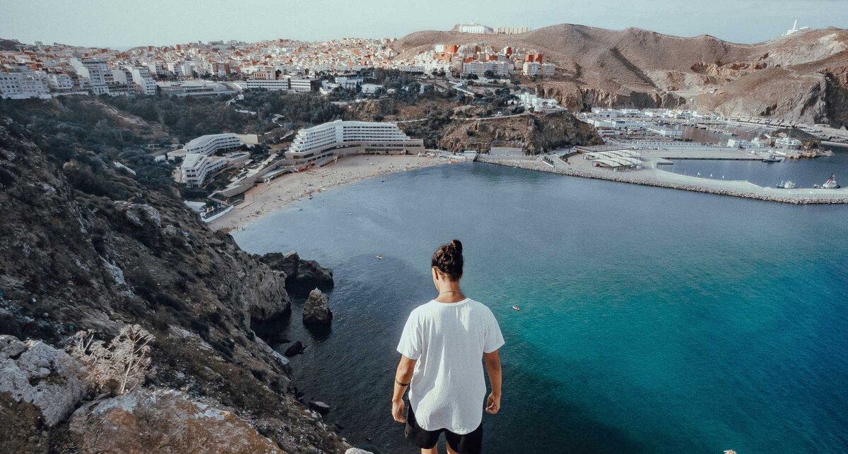 Пляж Эль Хосейма в Марокко