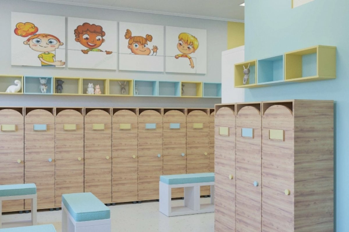    Интерьеры новых детских садов в Ново-Савиновском районе Казани.