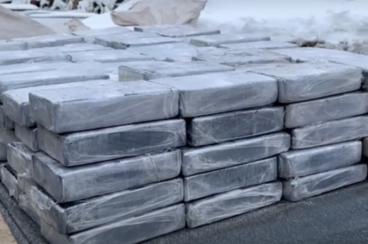    В Нидерландах конфисковали рекордную партию кокаина