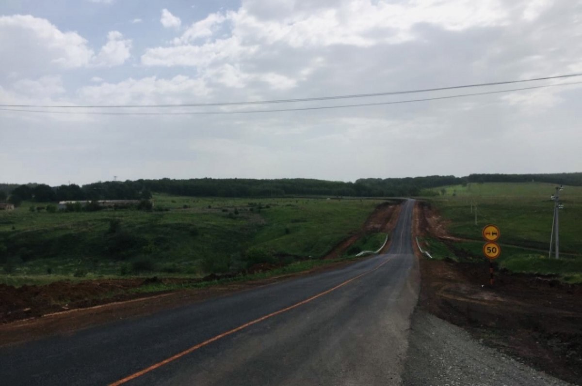    С 16 августа в Бугурусланском районе закроют часть дороги для большегрузов