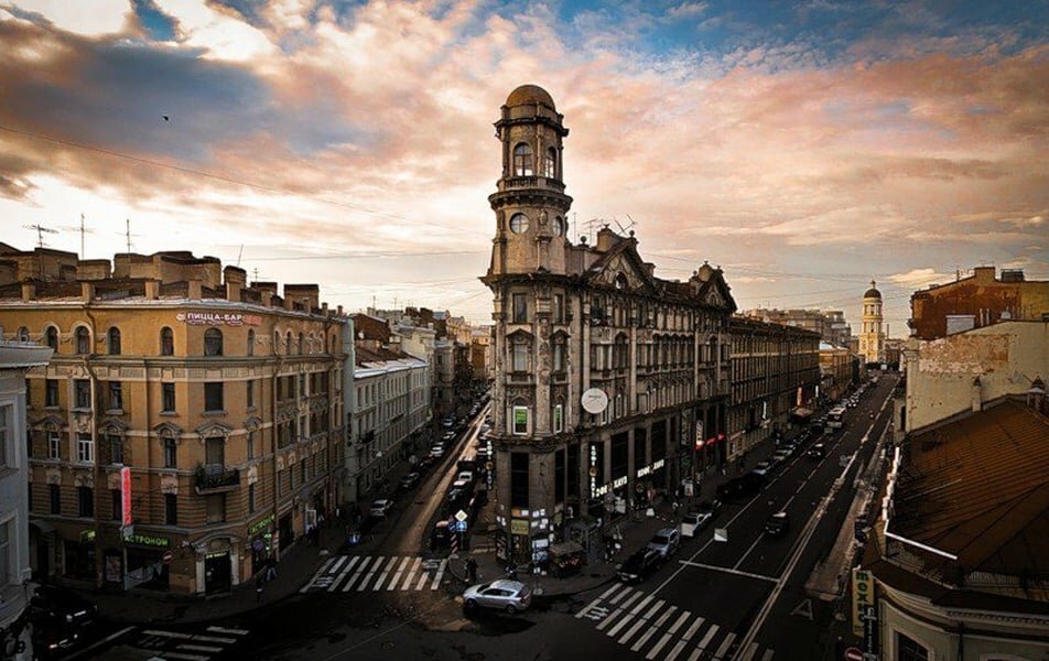 Площадь пяти углов Санкт-Петербург. Фото с сайта https://www.ladogahotel.ru
