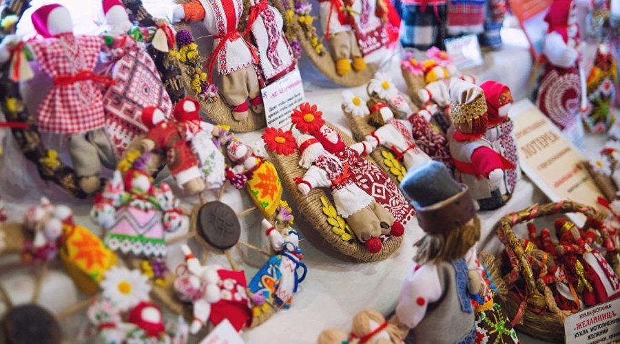 Народные куклы-обереги // Фото из архива семьи Условых