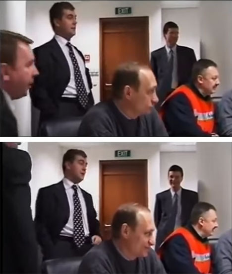 Пожалуй, одни из самых старых кадров Медведева - 2000 год, после победы Путина на президентских выборах