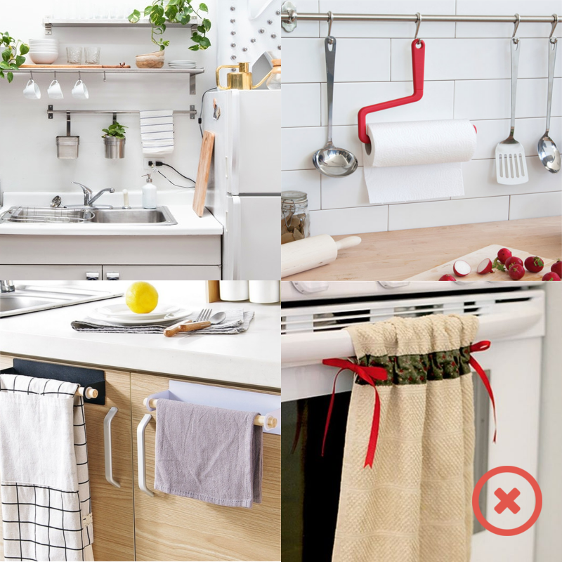 Куда повесить полотенце на кухне? Интерьерные решения для вашего комфорта
