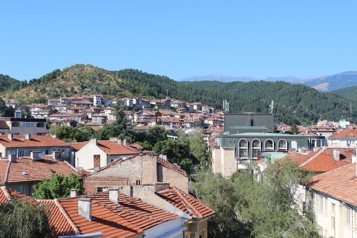 Благоевград, июль 2016 г. Таким мы увидели город, когда приехали сюда жить