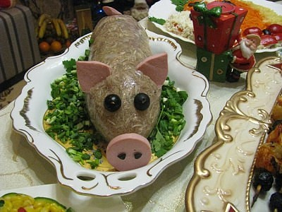Холодец картинки смешные