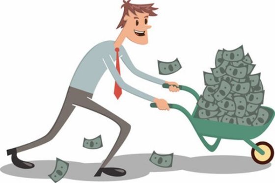 Вкладчик забрал проценты из банка