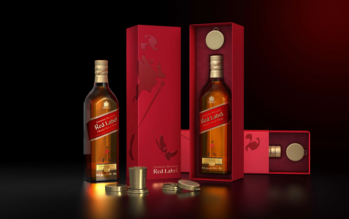 Виски red label 1л