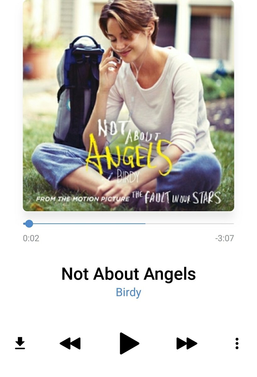 саундтреки к фильму "Виноваты звёзды"