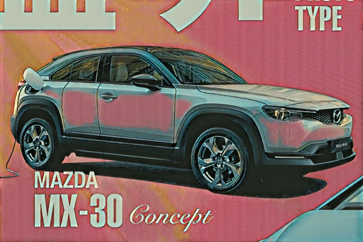 Электрический кроссовер Mazda MX-30