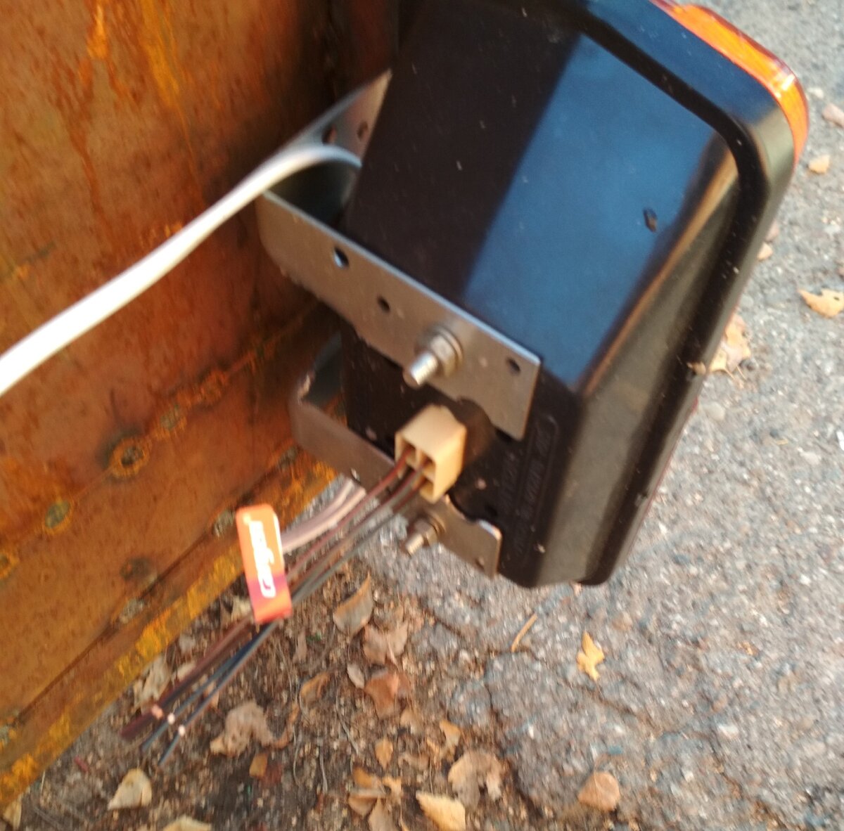 крепление фонаря