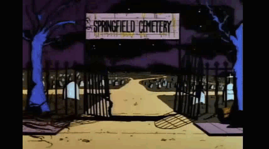 Заставка с надгробиями – s05e05