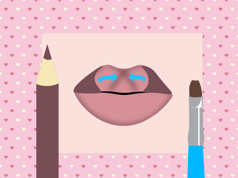 Эффект губ Моники Беллуччи | Пошаговая инструкция по макияжу в картинках