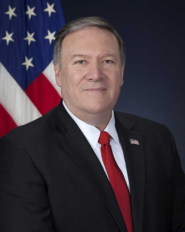 Гос. секретарь США  Майкл Помпео